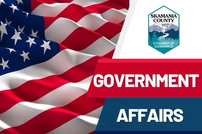 Skamania County Chamber of Commerce Government Affairs Logo